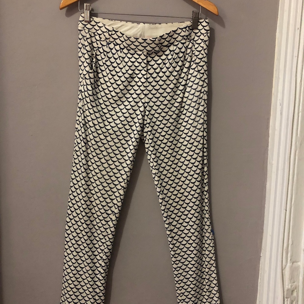 Tory Burch Nautical Print Pants